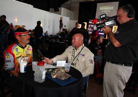 Paul Elias is interviewed.