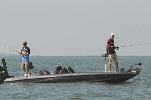 <p>
	Kyle Kempkers also fished on the Canadian side.</p>
