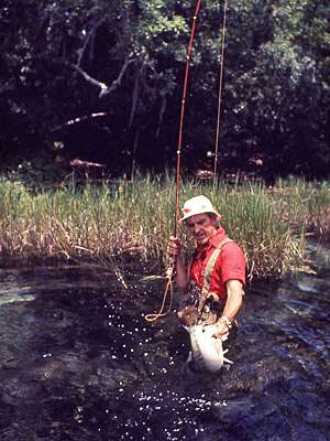 <p>
	 </p>
<p>
	A skilled fly-fisherman, Circle loved catching bass on bugs and flies in the waters near his home in Ocala, Fla.</p>
