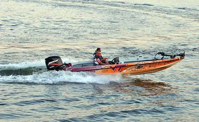 Virginia Tech blasts off.