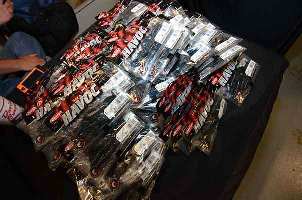 <p>
	Berkley Havoc lures were also handed out to competitors.</p>
