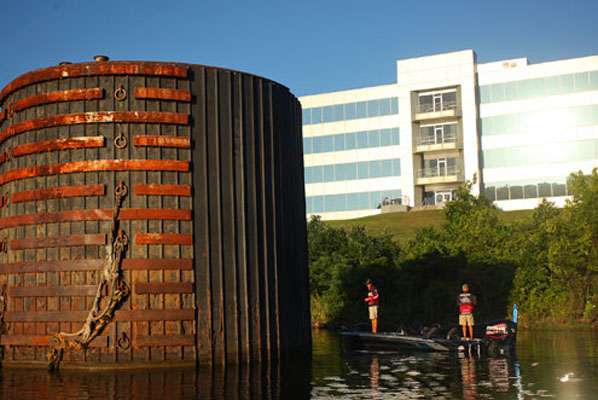 The team from the University of Arkansas, Mook Miller and Kyle Billingsley. 