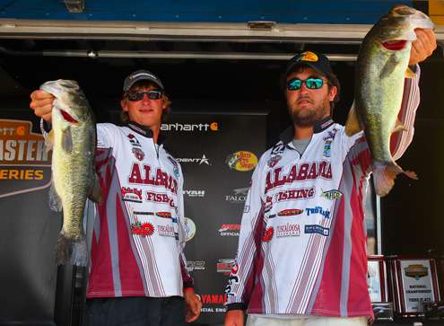 Dustin Connell and Logan Johnson, University of Alabama (4th, 31-14)
