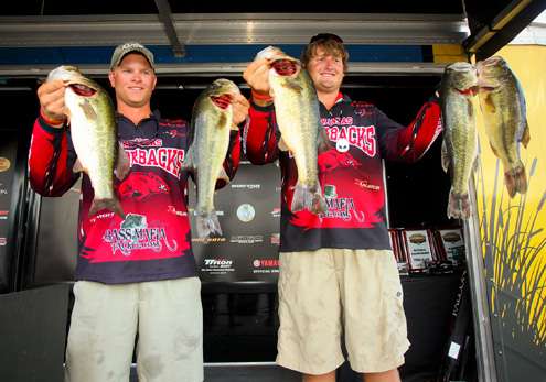 Mook Miller and Kyle Billingsley, University of Arkansas (5th, 30-8)