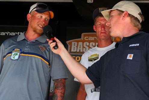 Edward Rude III and Matthew Gibson of West Virginia University (41st, 0-10)
