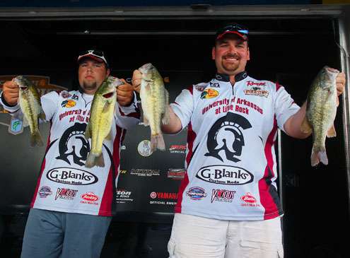 Trent Gephardt and Jeremy Hall of University of Arkansas at Little Rock (7th, 7-1)
