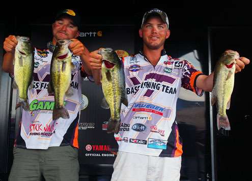 Carson Rejzer and David Bryant of Virginia Tech (3rd, 9-15)
