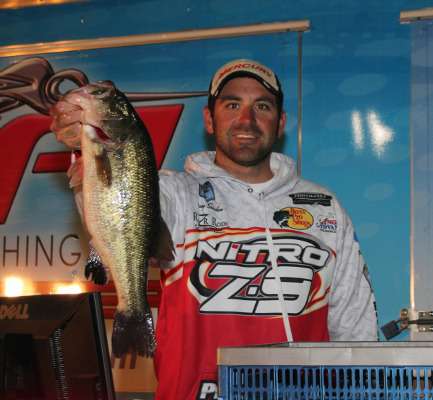 <p>Casey Scanlon fished a tournament on Grand in mid-November, and hereâs one he brought to the scales. It worked out well for him; he finished third!</p>
