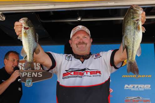 <p>John Moon, co-angler (51st, 8-6)</p>
