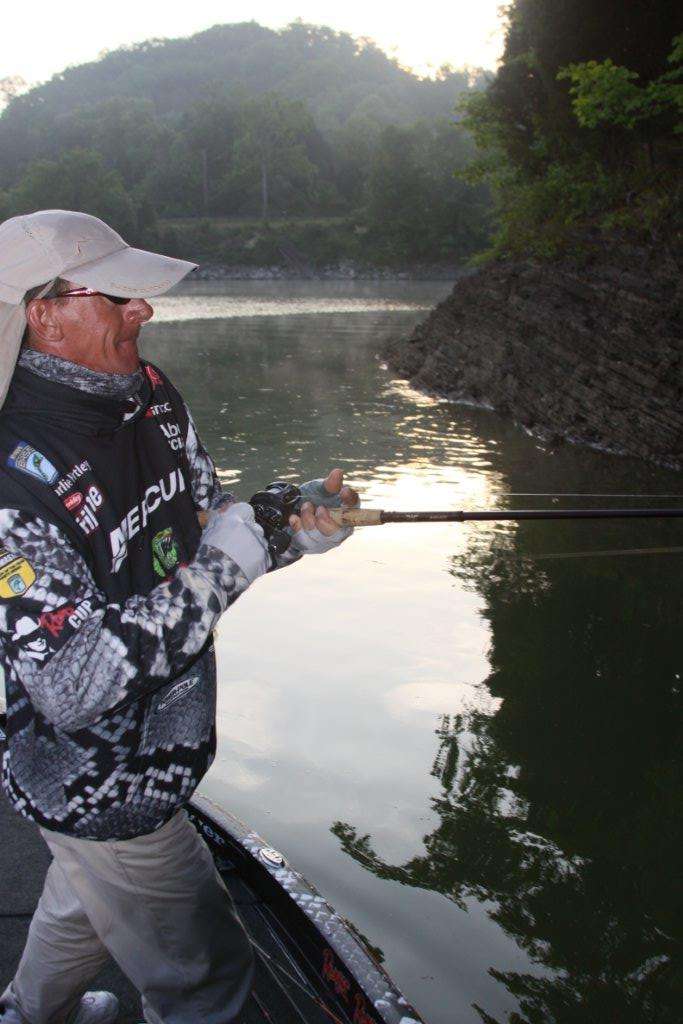 Walden had a front-row seat with Charlie Hartley.