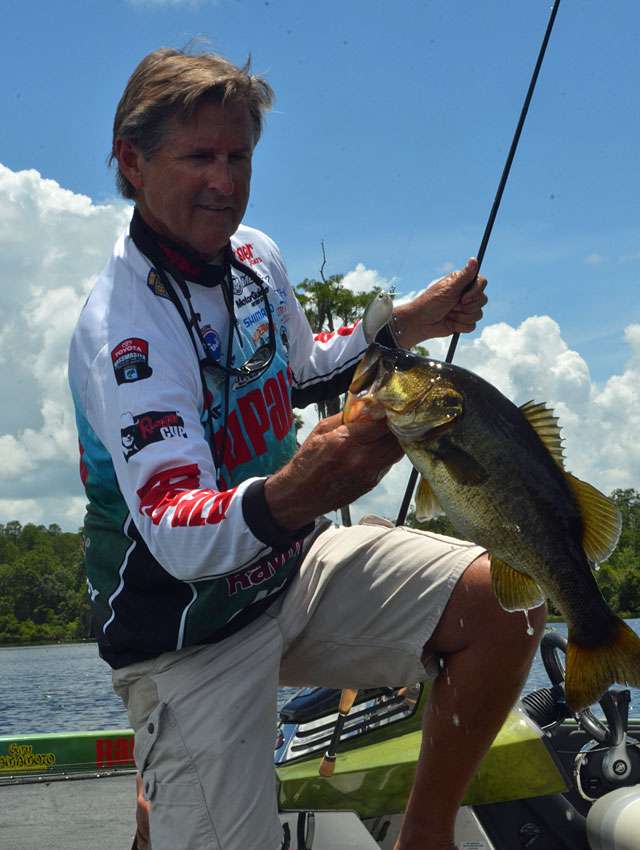 Bernie Schultz gave Rapala's new Arashi Wake Crank a workout on some Florida bass.