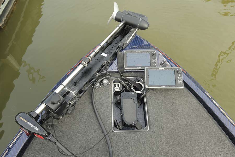Zaldain trolls with a 36-volt Motor Guide trolling motor