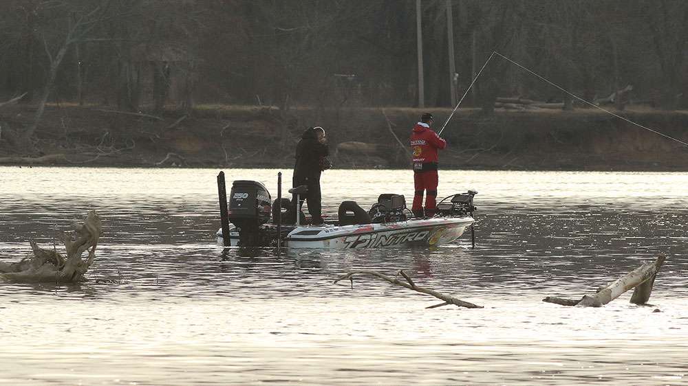 Though the Championship Sunday fishing started off slow, things would soon change.