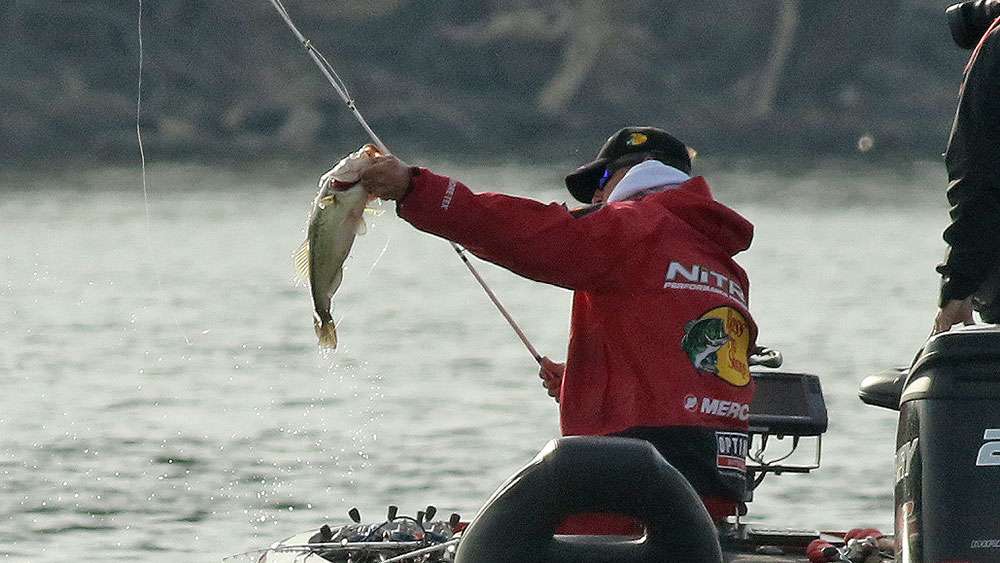 Evers gets a closer look.