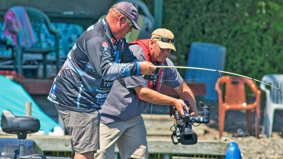 And from both ends of the boat.