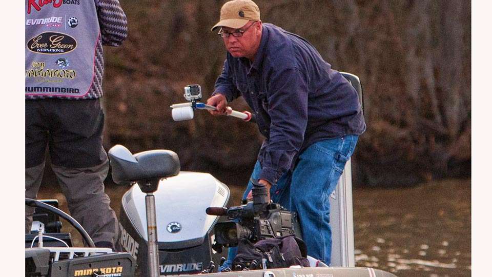 We would often see him running two cameras at the same time in his never-ending quest to get the best shot.