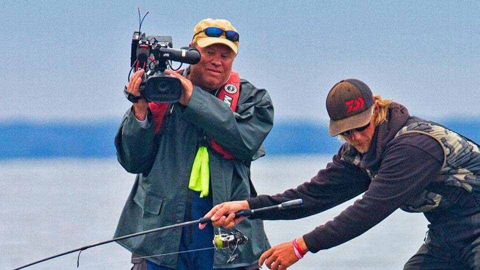 For the first two years, he lobbied Jerry McKinnis to put him in a boat and let him run a camera.