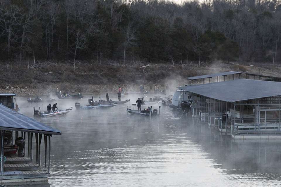 Boats check in starting at 2:45 p.m. CT and weigh-in will start soon after that.