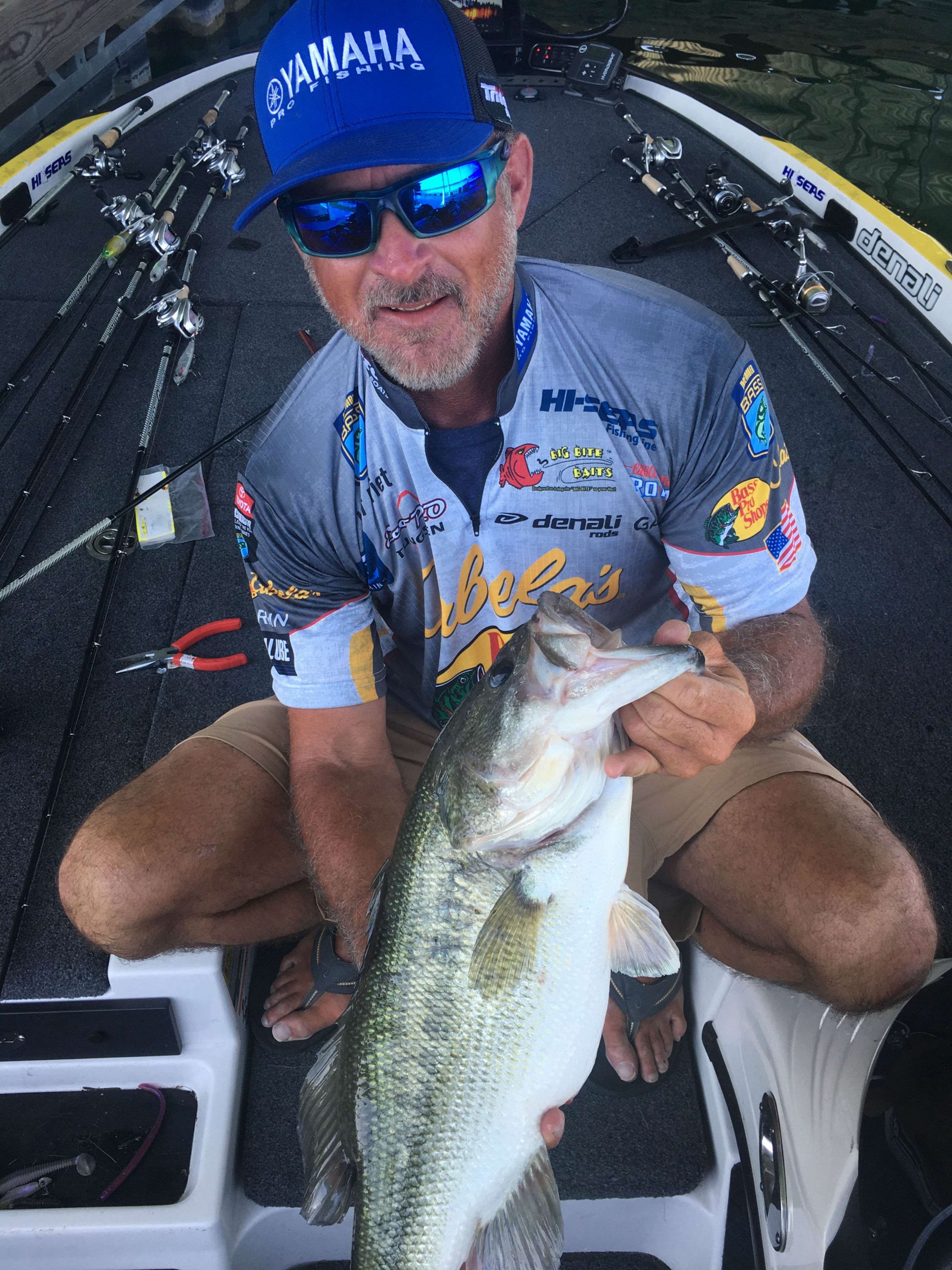 Jeff Kriet with a toad!