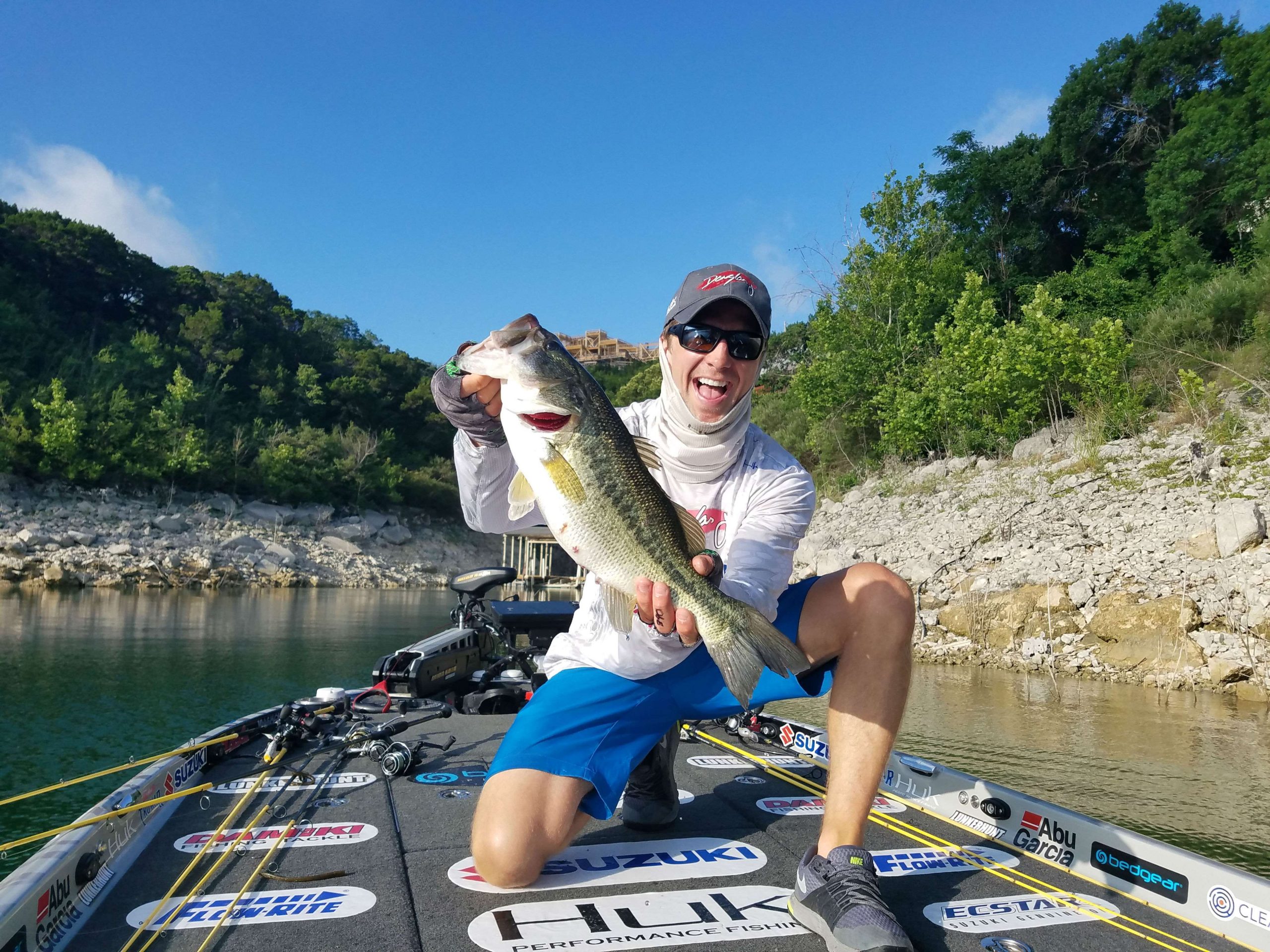 Chad Pipkens, first good fish to start the day!