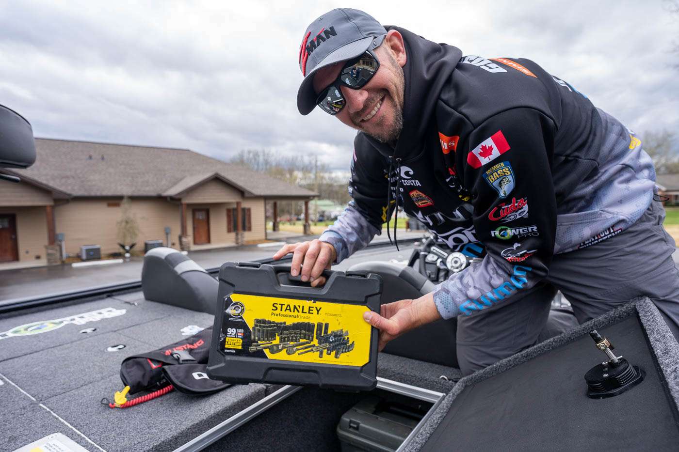 You gotta have a toolbox on the water. You never know what you may need. 