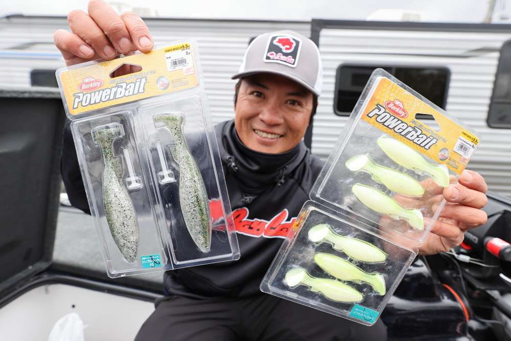 Berkley Powerbait Power Wiggler, Kimura's design for Berkley Japan. 