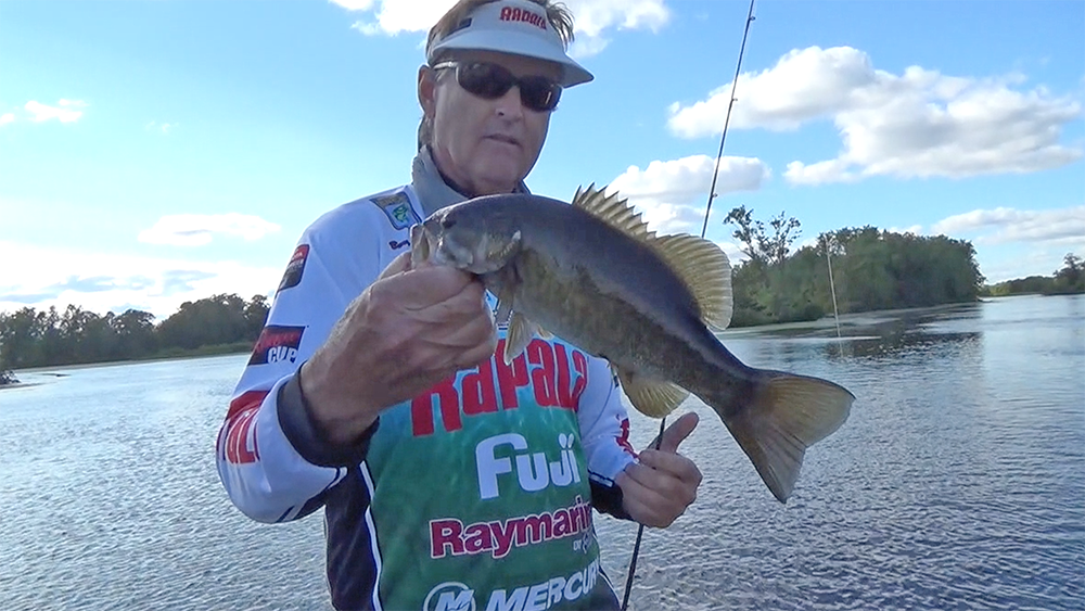 Bernie Schultz talks about good spots for topwater Bassmaster