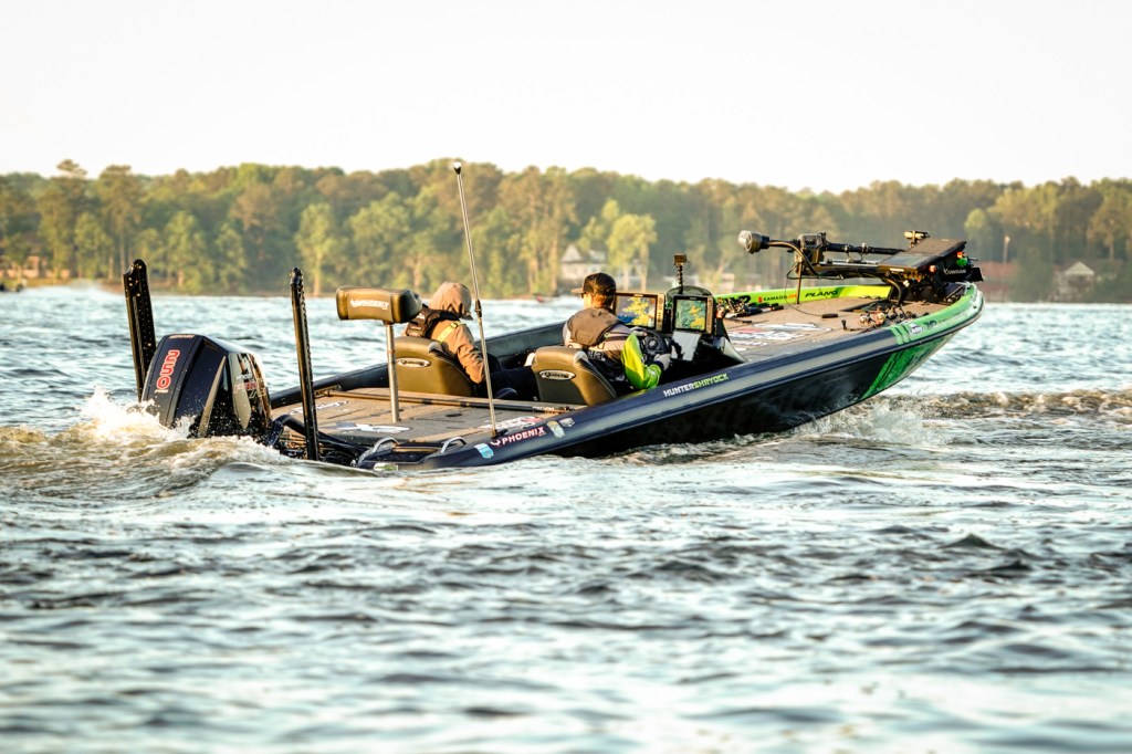 Check out Hunter Shryock's Day 2 at the 2023 Marathon Bassmaster Elite at Lake Murray! 