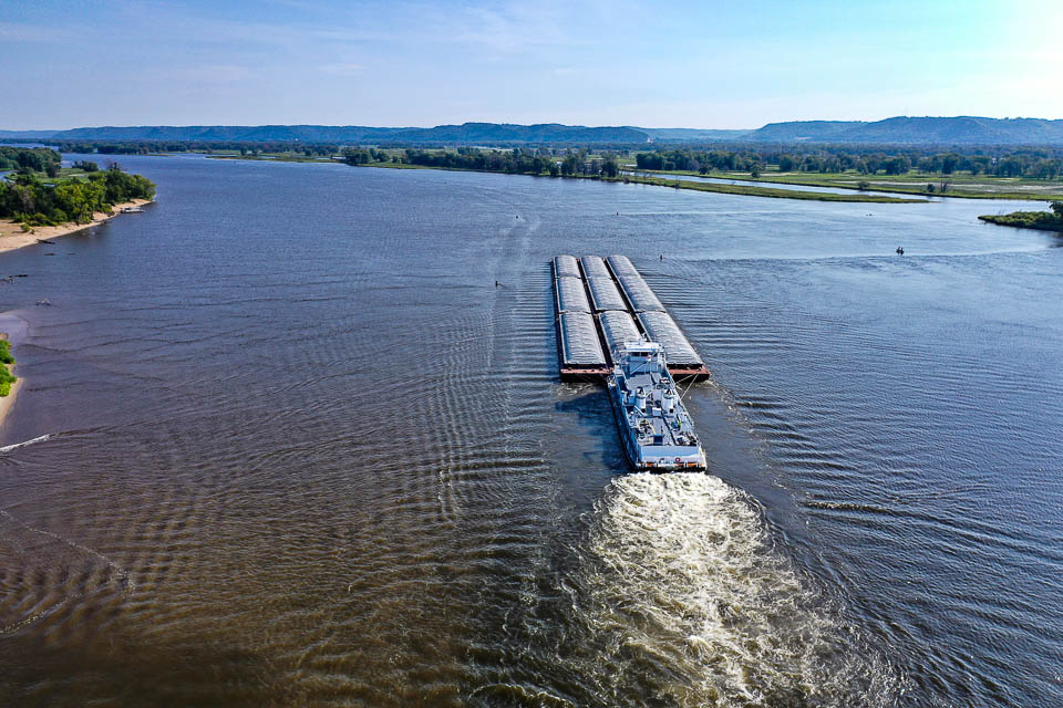 Barge locking schedules can be a spoiler on the Mississippi River.