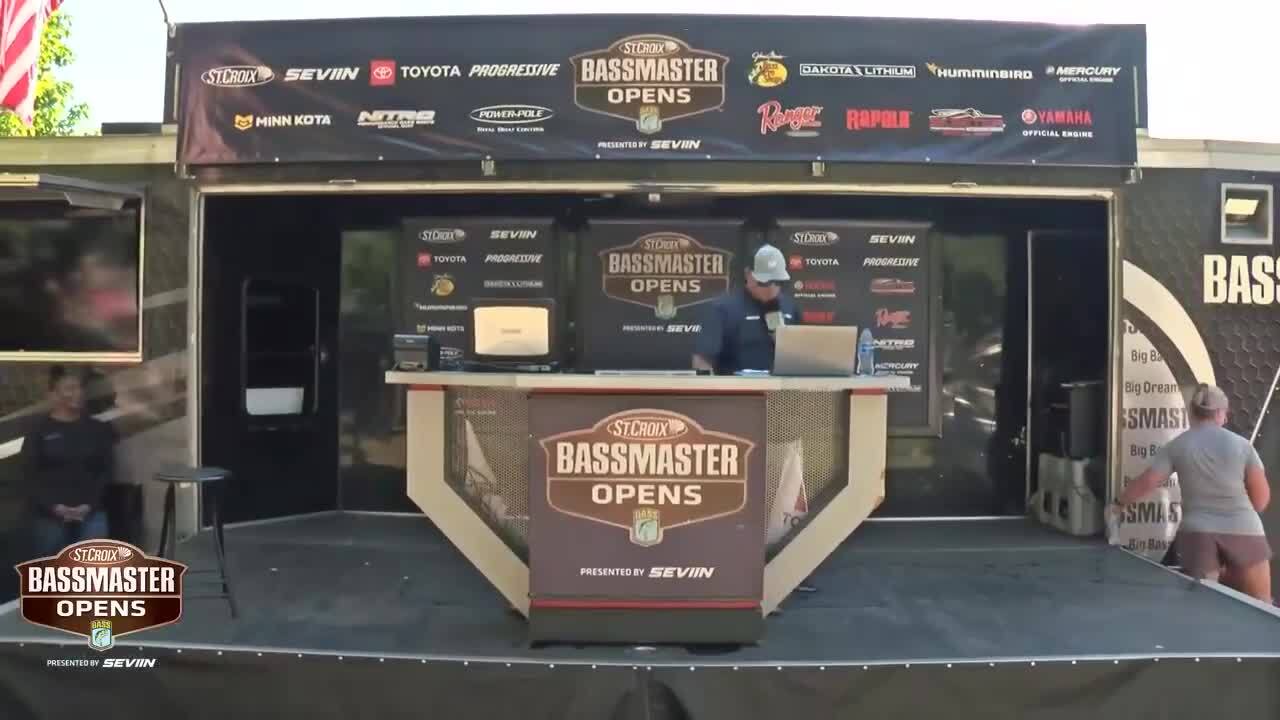 Weighin Day 3 Open at Lake Martin 2024 Bassmaster